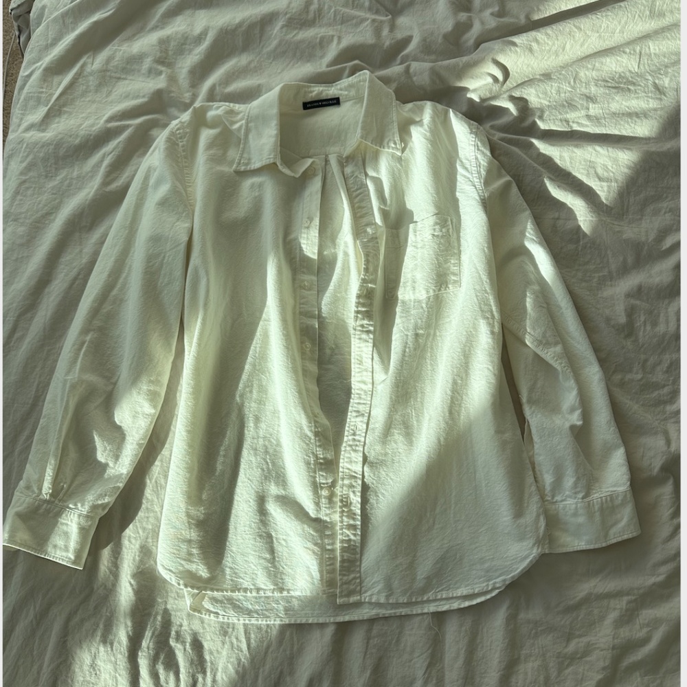 Brandy Melville White Button Up